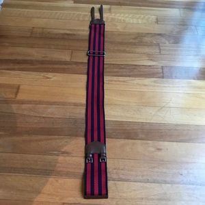 Red & Navy Adjustable Belt
